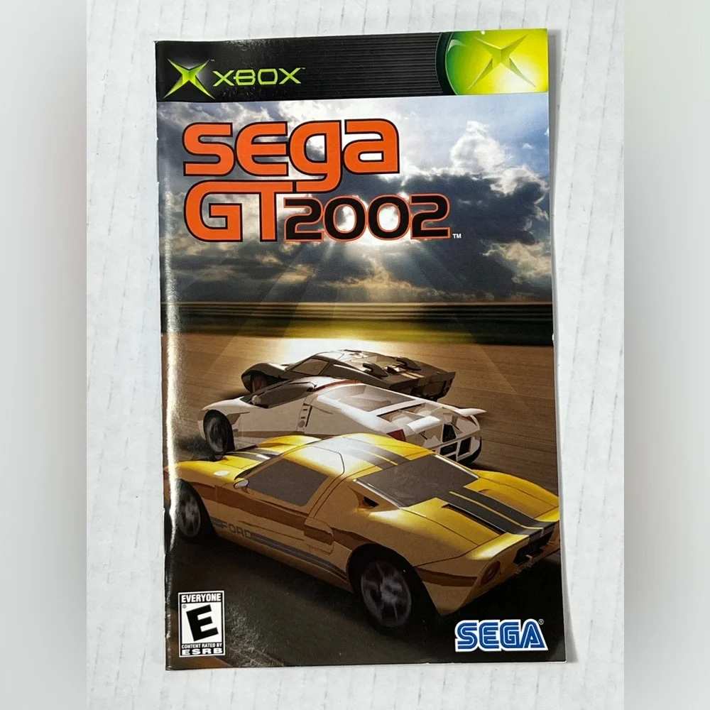 JSRF Jet Set Radio Future & Sega GT 2002 Microsoft Xbox Complete CIB Manuals